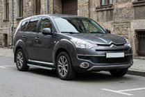 Citroen C-Crosser 2007-2013 рр. Бокові пороги Fullmond (2 шт., Алюміній) фото 3