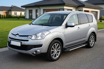 Citroen C-Crosser 2007-2013 рр. Бокові пороги RedLine V1 (2 шт., Алюміній) фото 1