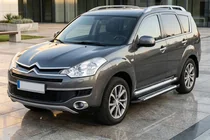 Citroen C-Crosser 2007-2013 рр. Бокові пороги Line (2 шт., Алюміній) фото 1