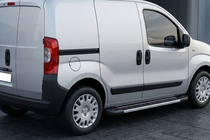 Citroen Nemo 2007-2017 рр. Бокові пороги RedLine V1 (2 шт., алюміній) фото 1