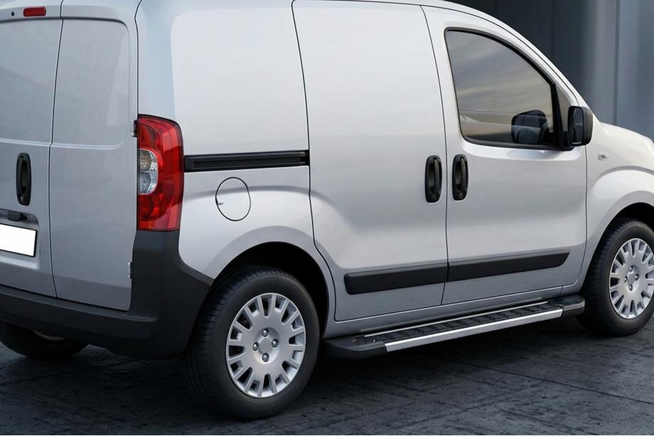 Citroen Nemo 2007-2017 рр. Бокові пороги RedLine V1 (2 шт., алюміній) Image
