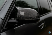 BMW X3 G01 2018- рр. Кришки дзеркал M V2 (2 шт, Кований карбон) фото 1