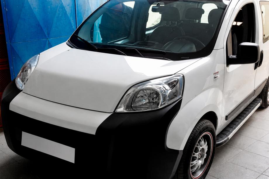 Citroen Nemo 2007-2017 рр. Бокові пороги Duru (2 шт., алюміній) Image