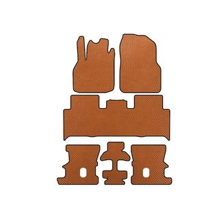 Килимки EVA (3 ряди, Помаранчевий) Renault Scenic/Grand 2003-2009 рр.