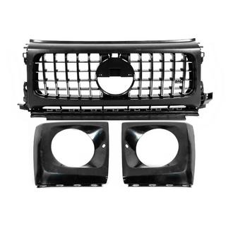 Решітка з окулярами G63 AMG 2018-style (для авто зі встановленим комплектом рестайлінгу)