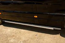 Mercedes Sprinter W906 2006-2018 рр. Бокові пороги Duru (2 шт., алюміній) фото 3