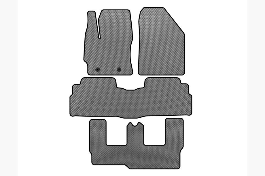 Килимки EVA (3 ряди, 7-ми місний, Сірий) Image