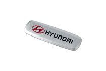 Hyundai Шильдик алюмінієвий для килимків (1шт) фото 2