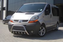 Renault Trafic 2001-2015 рр. Кенгурятник WT003-4 (нерж.) фото 2