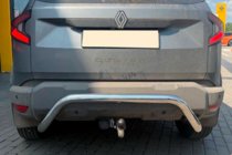 Renault Duster 2024- рр. Задній захист AK007 (нерж.) фото 3