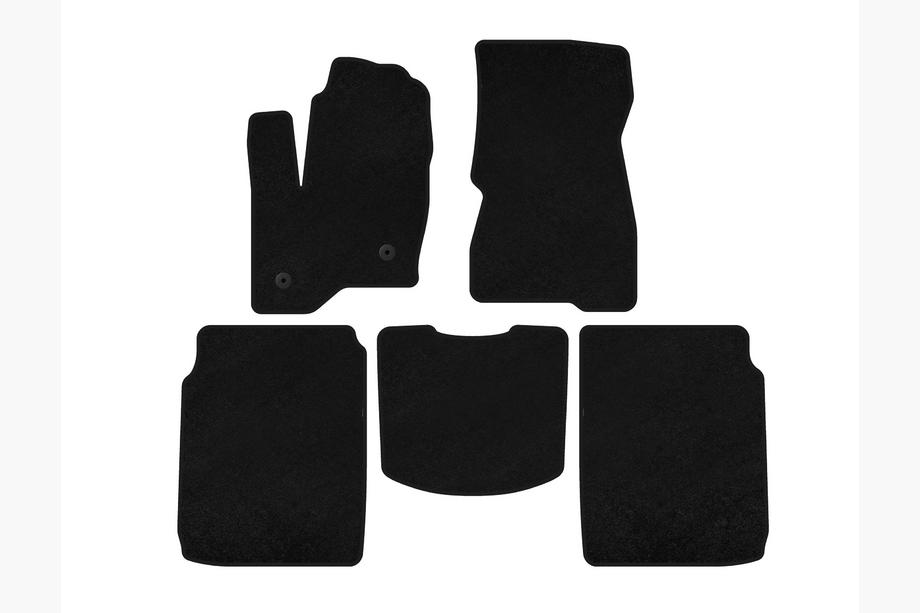 Килимки текстильні Premium (2 ряди, 2013-2019, Чорний) Image