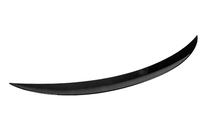 BMW 1 серія E81/E82/E87/E88 2004-2011 рр. Спойлер P-Style (для E82, чорний глянець) фото 4