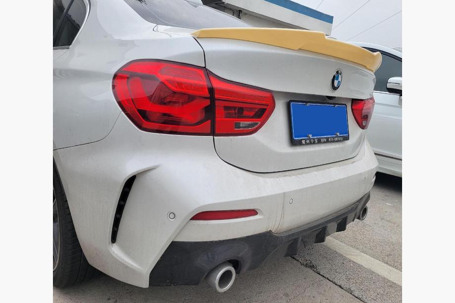 BMW 1 серія F20/F21 2011-2019 рр. Спойлер M4-Style (для F52, чорний глянець) Фото 1