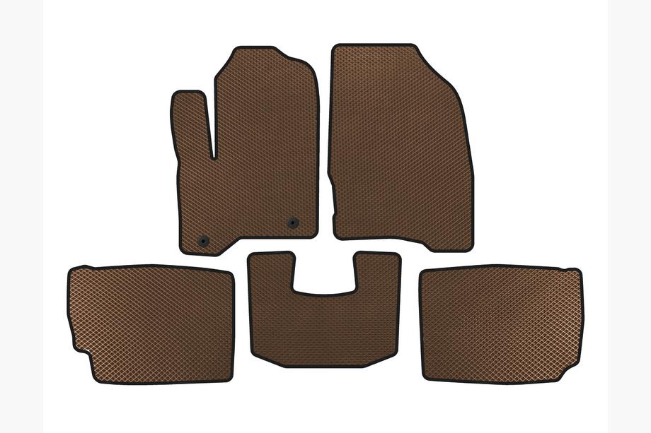 Ford Taurus 2010-2019 рр. Килимки EVA (2010-2012, Коричневий) Image