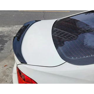 Спойлер M4-Style (для F30/F80, чорний глянець) фото 1