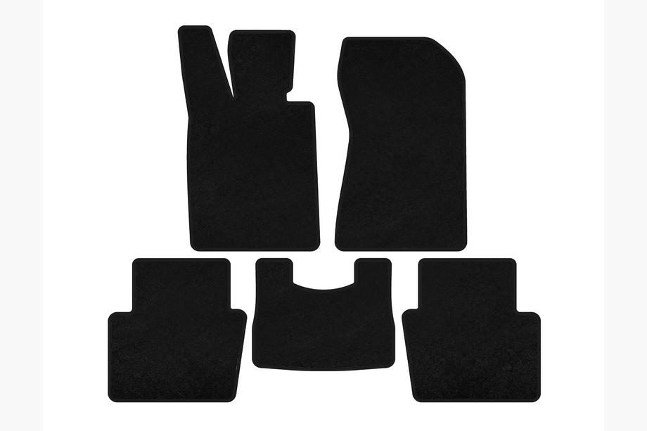 Honda Legend 2004-2012 рр. Килимки текстильні Premium (Чорний) Image