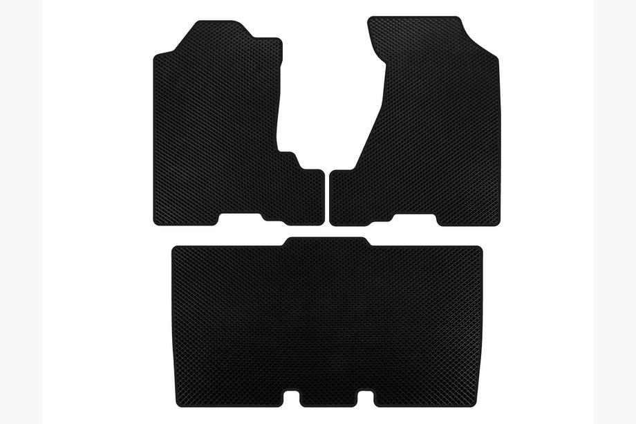 Honda Element 2003-2011 рр. Килимки EVA (Чорний) Image
