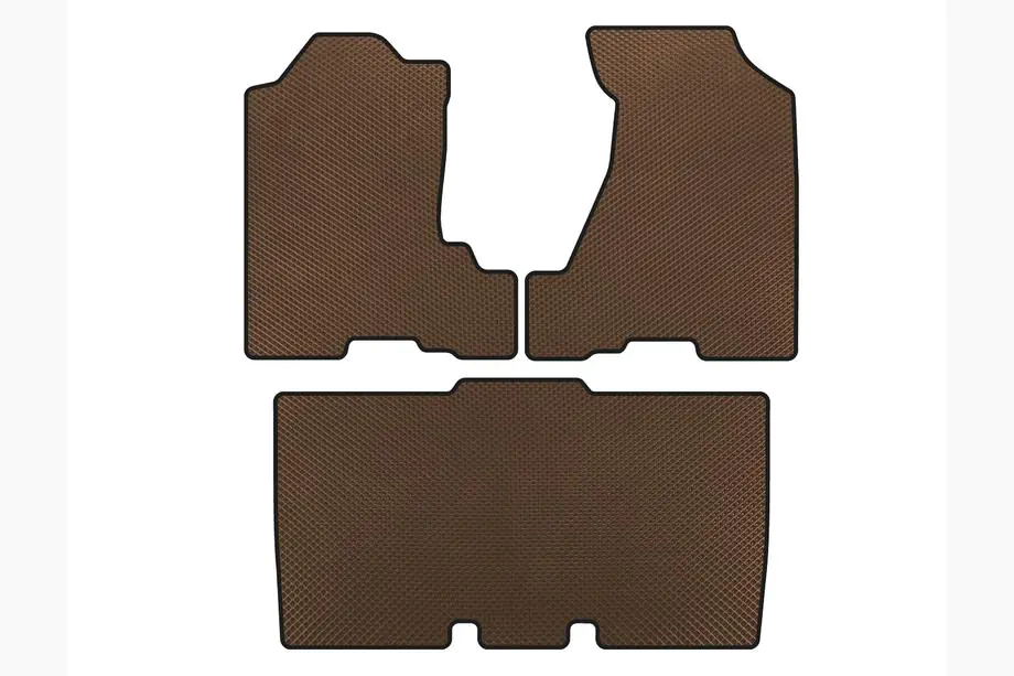 Honda Element 2003-2011 рр. Килимки EVA (Коричневий) Image