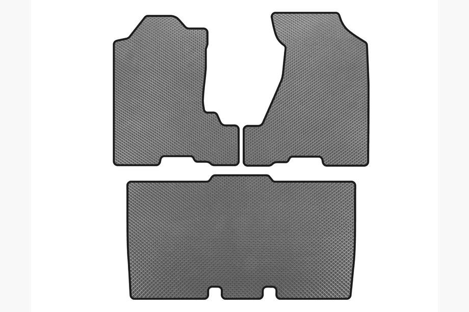 Honda Element 2003-2011 рр. Килимки EVA (Сірий) Image