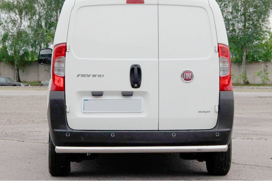 Fiat Fiorino/Qubo 2008-2024 рр. Задній захист (нерж) Фото 2