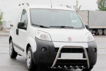Fiat Fiorino/Qubo 2008-2024 рр. Кенгурятник WT006 (нерж) фото 2