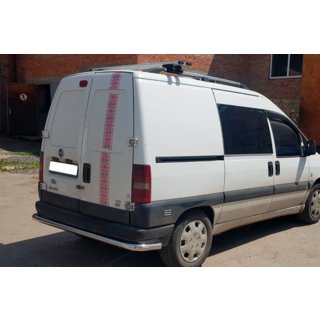 Задній захист AK005 (нерж) Fiat Scudo 1996-2007 рр. фото 3