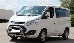 Ford Custom 2013-2022 рр. Кенгурятник WT003 (нерж) фото 3