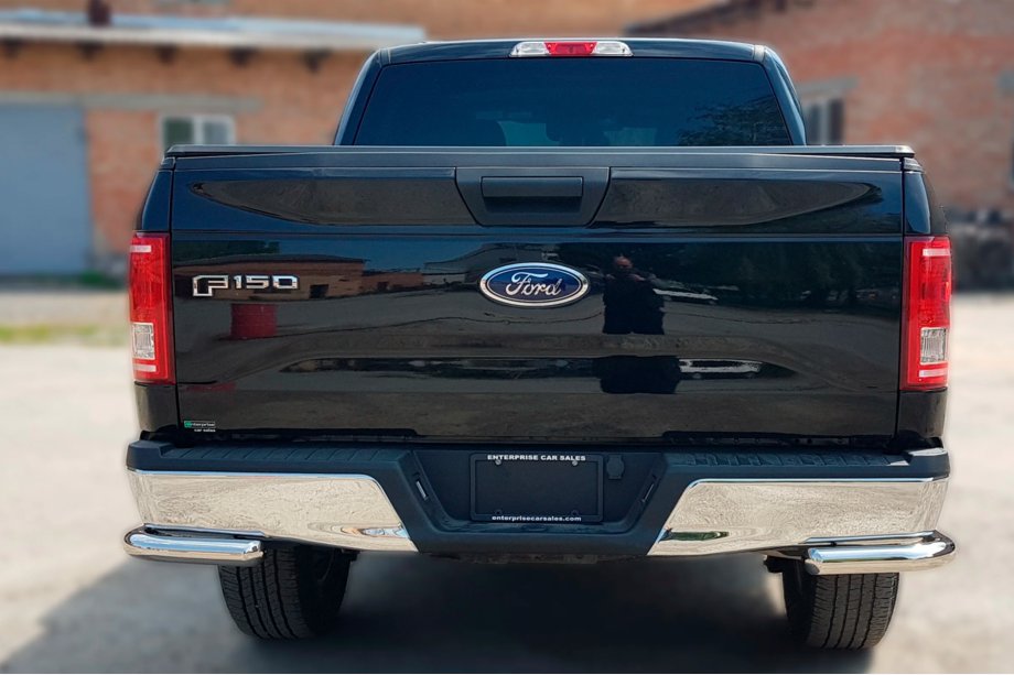 Ford F-150 2014-2021 рр. Задні куточки AK003 (2 шт., нерж) Фото 2