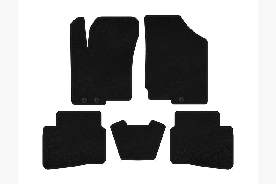 Килимки текстильні Premium (2008-2012, Чорний) Image