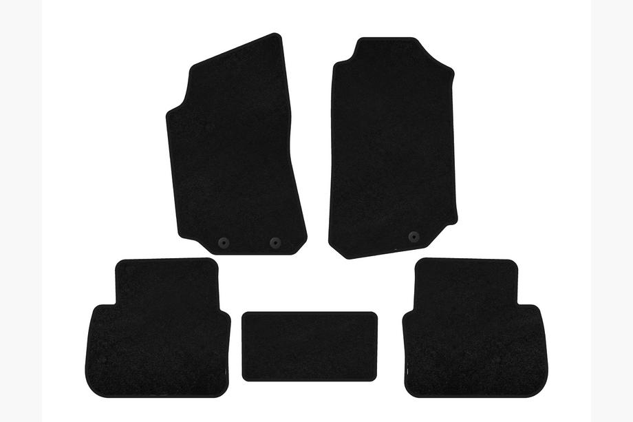 Saab 9-5 1997-2010 рр. Килимки текстильні Classic (чорні) Image