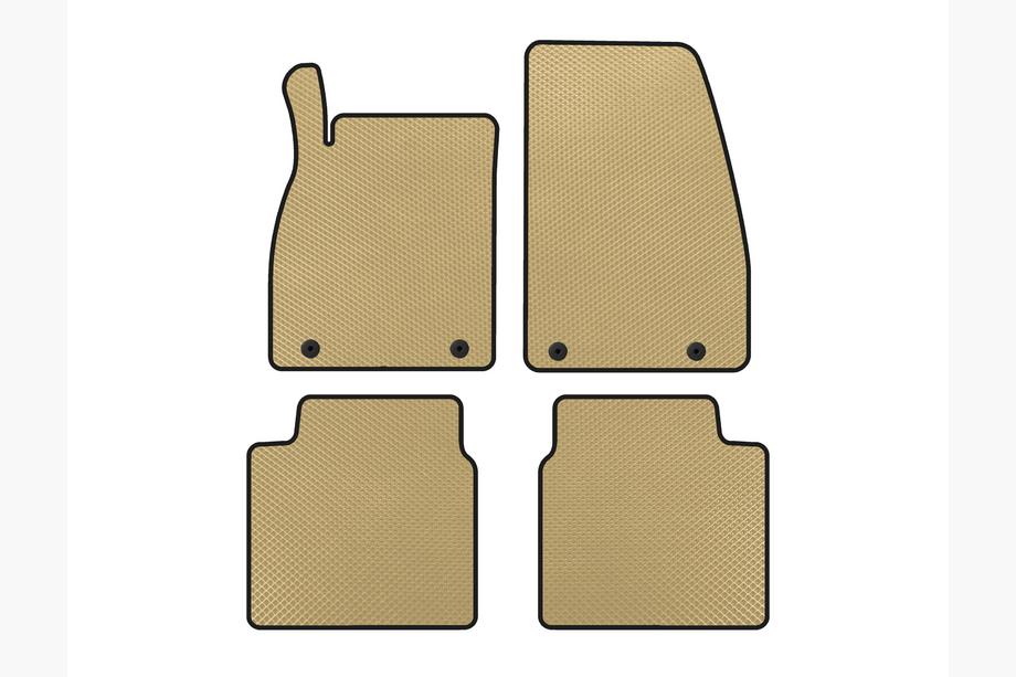 Saab 9-5 2010-2012 рр. Килимки EVA (Бежевий) Image