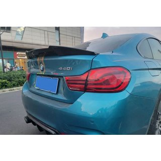 Спойлер M4-Style (для F36, чорний глянець) BMW 4 серія F32/F33/F36 2012-2020 рр. фото 1