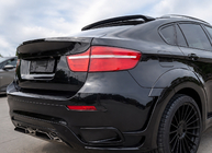 BMW X6 E71 2008-2014 рр. Спойлер верхній (чорний глянець) фото 1