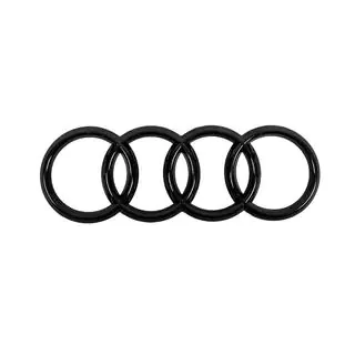 Передня емблема Audi Black (285 мм на 100 мм) фото 1
