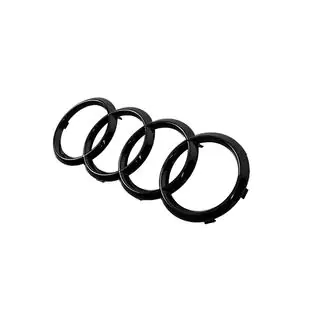 Передня емблема Audi Black (285 мм на 100 мм) фото 2