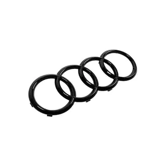 Передня емблема Audi Black (285 мм на 100 мм) фото 3