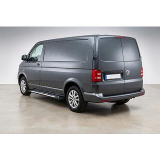 Бокові пороги Sunrise (2 шт., алюміній) Volkswagen T5 2010-2015 рр. фото 1