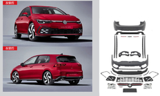Volkswagen Golf 8 2019- рр. Комплект обвісів GTI фото 1