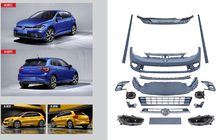 Volkswagen Polo 2017- рр. Комплект обвісів R-Line (для 2021+) фото 1