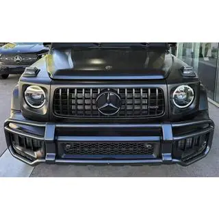 Захист переднього бампера з решіткою (для AMG G63) Mercedes G class W465 2025- рр. фото 1