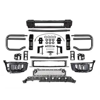 Захист переднього бампера з решіткою (для AMG G63) Mercedes G class W465 2025- рр. фото 3