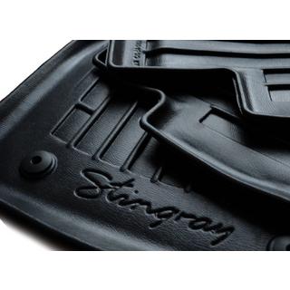 Килимок в багажник Stingray 3D (5 місць, Short) Fiat Doblo I 2001-2005 рр.