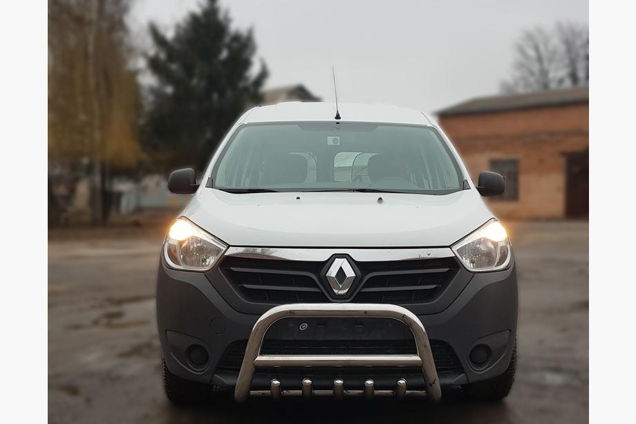 Dacia Lodgy 2012-2022 рр. Кенгурятник WT003 (нерж)