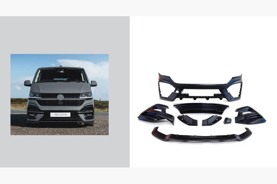 Volkswagen T6 2015-2024 рр. Передній бампер R (для 2019+) Image