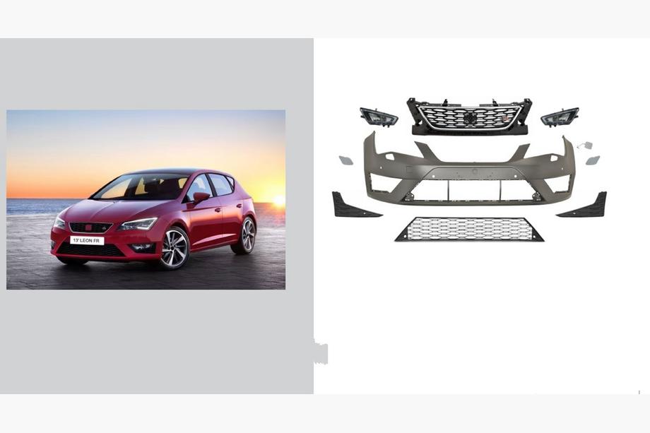 Seat Leon 2013-2020 рр. Комплект обвісів FR (Для 2013-2017) Image