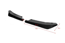 Універсальні Flap накладки на бокові пороги тип-A (2 шт, чорний глянець, ABS-пластик) фото 3