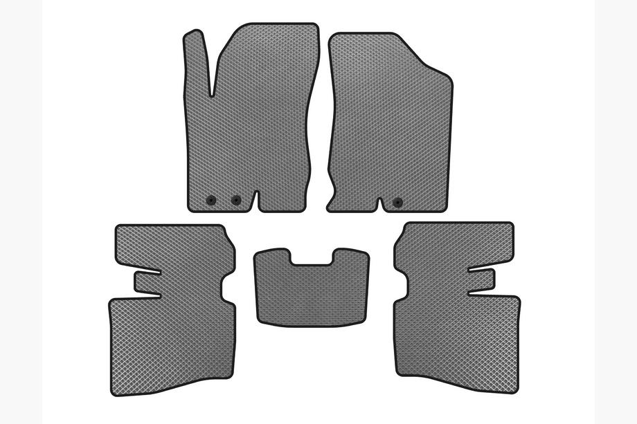 Honda Accord V 1997-2002 рр. Килимки EVA (SD, Сірий) Image