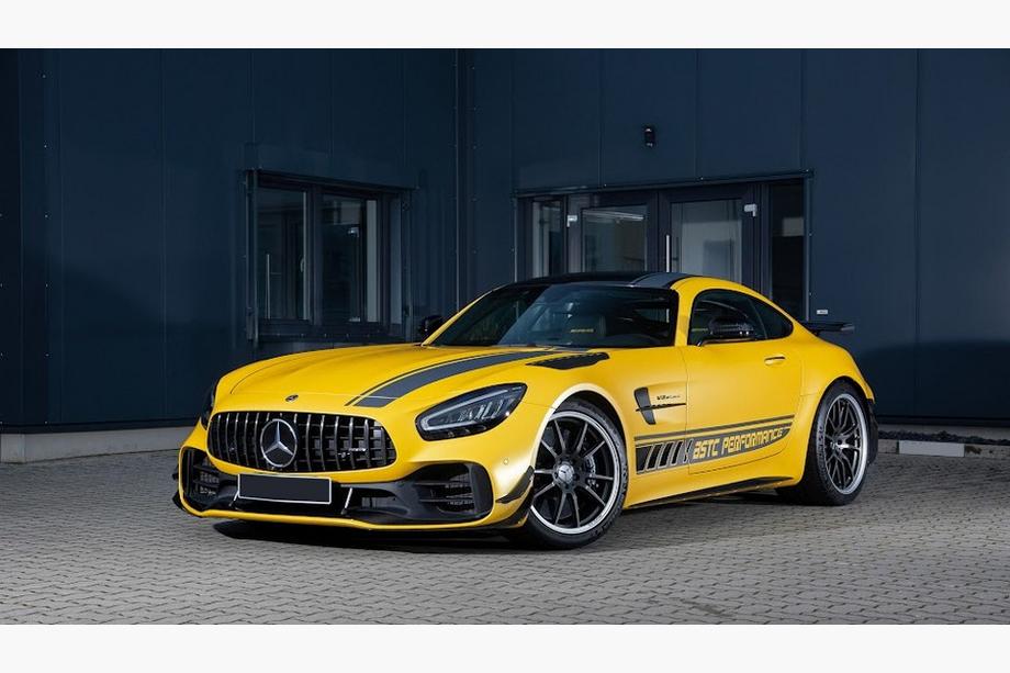 Mercedes AMG GT C190/R190 2014-2022 рр. Комплект обвісів GTR Pro Wide Carbon Фото 1