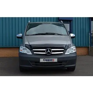 Дефлектор капоту (2010-2014, EuroCap) Mercedes Viano 2004-2014 рр. фото 1