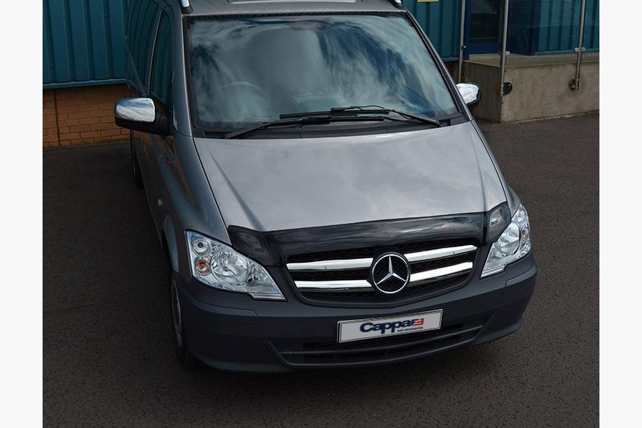 Mercedes Viano 2004-2014 рр. Дефлектор капоту (2010-2014, EuroCap) Фото 4